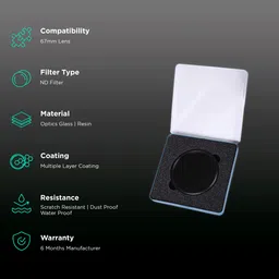 HIFFIN Fader N-D 67mm Camera Lens Neutral Density Filter (Multiple Layer Coating) image 2