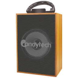 Candytech Beatbox 5W Portable Bluetooth Speaker (6 To 8 Hours of Playtime, Wooden Black)-image-99