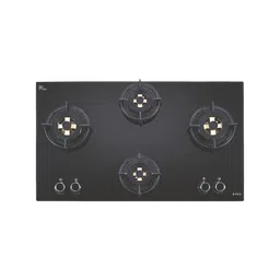 Elica DFS FB MFC 4B 91 DX FFD 4 Burner Automatic Hob (Multi Flame Control, Black)-98