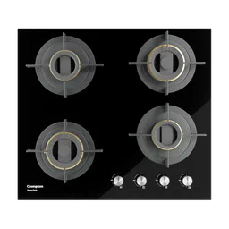 Crompton Sensosafe Toughened Glass Top 4 Burner Automatic Hob (Cast Iron Pan Support, Black)-image-55