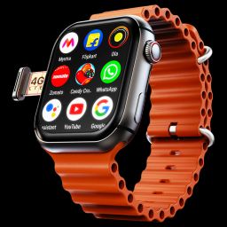 FIRE-BOLTT Dream Wi-Fi+4G SIM Android OS Wristphone (51.3mm HD Display, In-built GPS, Coral Breeze Strap)-picture-16