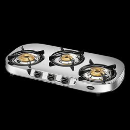 Hindware Festo 3 Burner Manual Gas Stove (Sturdy Pan Support, Silver)-image-88