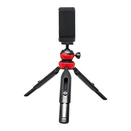 HIFFIN HF-350 19.81cm Adjustable Mini Tripod for Mobile and Camera (Anti Skid Feet, Black)-10