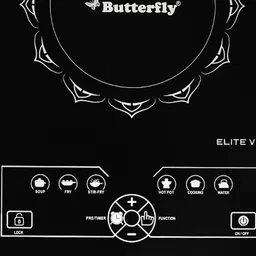 Butterfly Elite V3 2200W Single Induction Cooktop with 6 Cooking Menus image 5