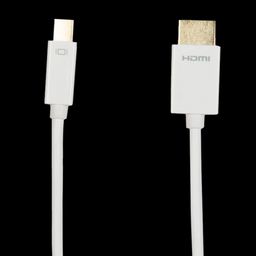 ultraprolink Mini DisplayPort to HDMI Type A Cable (24k Gold-plated, White)-6