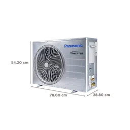 Panasonic 7 in 1 Convertible 2.2 Ton 4 Star Inverter Split Smart AC with Amazon Alexa and Google Assistant Support (2023 Model, Copper Condenser, CS/CU-QU26ZKYF) image 4