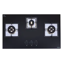 Elica IND FLEXI FB 375 DX DFS Glass Top 3 Burner Automatic Electric Hob (Cast Iron Grid, Black)-picture-17