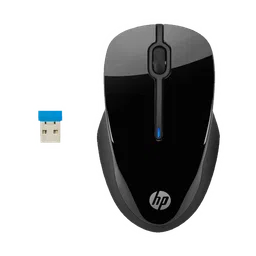 HP 250 Wireless Optical Mouse (1600 DPI, Carefully Designed Side Grip, Black)-23