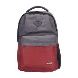 Croma Classic Polyester Laptop Backpack for 14 Inch Laptop (40 L, Adjustable Shoulder Strap, Grey)-image-5