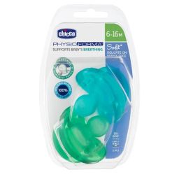 Chicco Soother Physio Soft Boy Sil 6-16M 2Pcs-picture-12