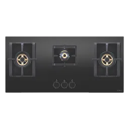 Elica PRO FB MFC 3B 90 DX FFD Glass Top 3 Burner Automatic Electric Hob (Round Metallic Knob, Black)-58