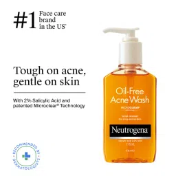 Neutrogena Oil Free Acne Cleansing Face Wash with 2% Salicylic Acid for Acne Prone & Oily Skin-picture-13