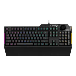 ASUS TUF K1 Wired Gaming Keyboard with Backlit Keys (Spill Resistant, Black)-28