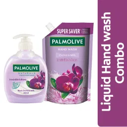 Palmolive Orchid & Milk Hand Wash Combo with refill-image-16