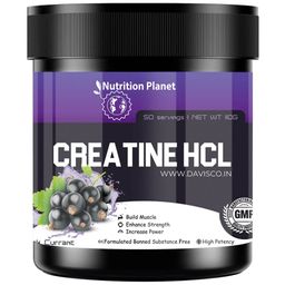 Nutrition Planet Creatine HCL,  Black Currant  0.24 lb -15