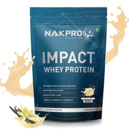 Nakpro Impact Whey Protein,  2.2 lb  Vanilla -11