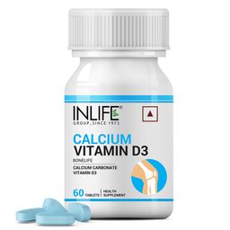 INLIFE Calcium+VD3,  Unflavoured  60 tablet(s) -11