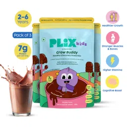 Plix Grow Buddy Nutritional Powder For Kids Pack of 3 - Chocolate-picture-40
