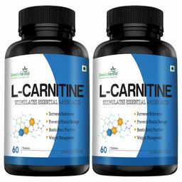 Simply Herbal L-Carnitine,  60 tablet(s)  Unflavoured (Pack of 2) -82