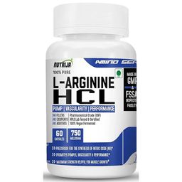 NutriJa L-Arginine HCL,  60 capsules -86