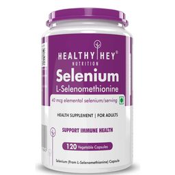 HealthyHey Nutrition Selenium,  120 veggie capsule(s) -26