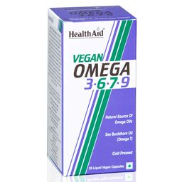 HealthAid Vegan Omega 3.6.7.9,  30 capsules -31