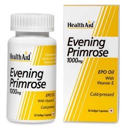 HealthAid Evening Primrose Oil With Vitamin E (1000 mg),  30 capsules -9