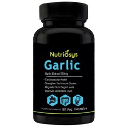 Nutriosys Garlic (500 mg),  90 capsules -image-47