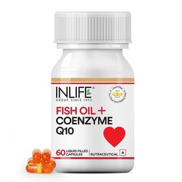 INLIFE Fish Oil + CoQ10,  60 capsules -12