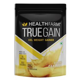 Healthfarm True Gain XXL Weight Gainer,  4.4 lb  Chocolate Ice Cream -image-95