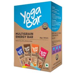 Yogabar 100% Natural Energy Bar Box,  10 bar(s)  Vanilla,Chocolate & Peanut -image-29