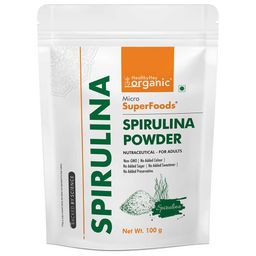 HealthyHey Organic Spirulina Powder,  100 g -31