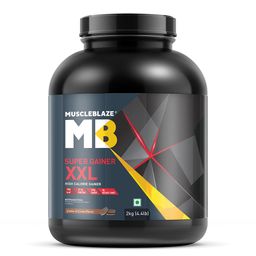MuscleBlaze Super Gainer XXL,  4.4 lb  Cookies & Cream -image-63
