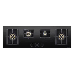 Elica PRO FB MFC 4B 120 DX FFD Glass Top 4 Burner Automatic Electric Hob (Round Metallic Knob, Black)-61