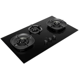 Electrolux UltimateTaste 700 Glass Top 3 Burner Automatic Hob (Cast Iron Pan Supports, Black Glass)-image-54