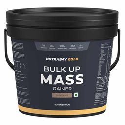 Nutrabay Gold Bulk Up Mass Gainer,  11 lb  Chocolate -image-65