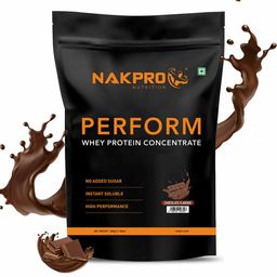 Nakpro Perform Whey Protein Concentrate,  1.1 lb  Chocolate -image-54