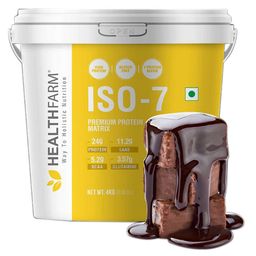 Healthfarm ISO 7 Premium Protein Matrix,  8.8 lb  Death by Chocolate -image-7