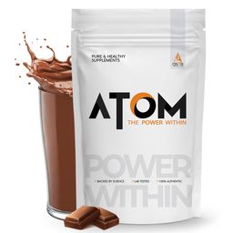 AS-IT-IS Nutrition ATOM Beginners Whey Protein, 2.2 lb Double Rich Chocolate-5
