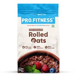 Pro.Fitness High Protein Rolled Oats, 375 g Dark Chocolate-22