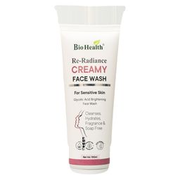 Bio Health Re-Radiance Creamy Face Wash,  100 ml  for Sensitive Skin -68