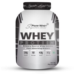 PSVM Whey Signature Series Whey Protein,  4.4 lb  Kaju Pista -image-9