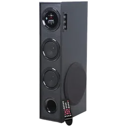 Krisons Sound Blaster 80W Bluetooth Party Speaker (Dynamic Sound, 2.1 Channel, Black)-image-56