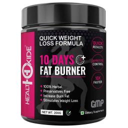 Health Oxide 10 Days Fat Burner,  200 g  Unflavoured -47