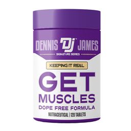 Dennis James Signature Series Get Muscles,  120 tablet(s)  Unflavoured -22