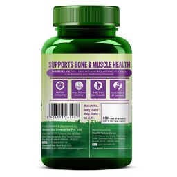 Vlado's Himalayan Organics Alfalfa + Calcium Citrate Malate 1200mg,  120 tablet(s)  Unflavoured  image 5