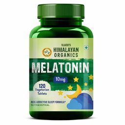 Vlado's Himalayan Organics Melatonin 10mg,  120 tablet(s)  Unflavoured -11
