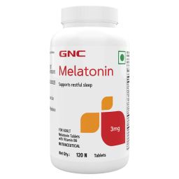 GNC Melatonin 3mg,  120 tablet(s)  Unflavoured -4