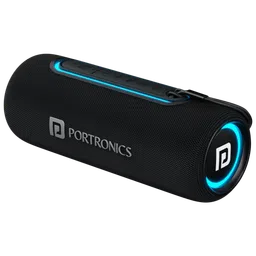 PORTRONICS Resound 2 15W Portable Bluetooth Speaker (IPX5 Water Resistant, 5 Hours Playtime, Black)-7