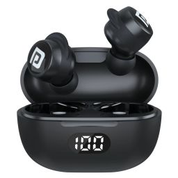 Black Harmonics Twins S5 wireless earbuds with Bluetooth 5.2 for a seamless connection, featuring touch controls, voice assistance, and high bass audio for immersive music experiences-27